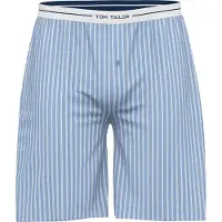 Tom Tailor Pantalon de pyjama bleu clair / gris / noir / blanc