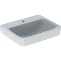 Geberit Renova Plan, lavabo, 55x44 cm, 1 trou pour robinet, sans trop-plein, 501633 (440 mm, 550 mm)