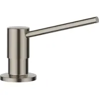 BLANCO Distributeur de produit à vaisselle TORRE satin platinum Compatible avec tous les robinets de