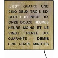 AMS - T1237FR - Horloge murale