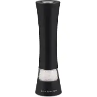 Cole & Mason Moulin électrique Burford avec broyeur céramique précis noir One Size