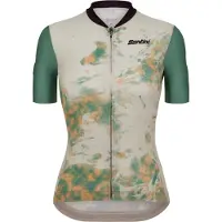 Santini Maillot à Manches Courtes Marble Slim Fit
