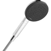 Hansgrohe Douche de tête Raindance Alive Select S, 125 mm, 3 jets, technologie EcoSmart+, finition chromée