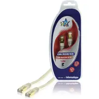 HQ Hqbf-M081-1.0 Cat5E Utp Network Cable RJ45 (8/8) Male - RJ45 (8/8) Male 1.00 M Grey