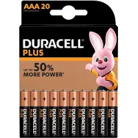 Duracell PLUS Piles AAA x20