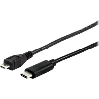 Equip 12888407 USB Kabel USB 2.0 1 m Micro-USB B USB C Schwarz