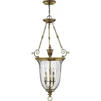 HINKLEY Cambridge Lampe à suspendre E14 triple 107cm Laiton bruni (E14)