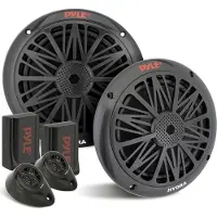 Pyle 2-Way Speaker Boxes étanche Outdoor Haut-parleur de montage - 200W Outdoor Box étanche comme haut-parleur de bateau ou de piscine