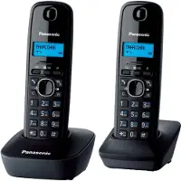 Panasonic KX-TG1612 Téléphone sans fil, identification de l'appelant, 15h de temps de conversation, 7 jours de veille, DECT