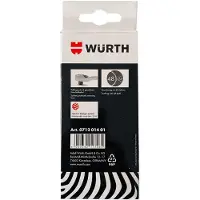 Würth Clé à cliquet réversible 1/4 pouce ; clé à cliquet ; cliquet ; rotation à droite et à gauche ; chromée