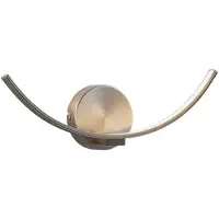LINDBY Applique Murale , Iven, Gris, Salon / séjour, Métal, Moderne