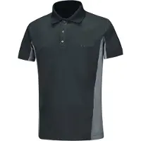 Held Polo Cool Layer, noir/gris, M