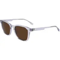 Lacoste Lunettes de Soleil L6040S N 51/20/145 Transparent grey Bio inj-g820 MAN L6040S N