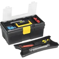 Allit 476190 Mallette à outils McPlus Promo 12.5 PP noir / jaune