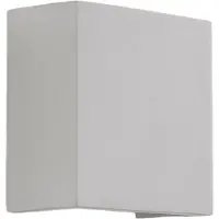 LINDBY Applique Murale , Anneke, Blanc, Salon / séjour, Plâtre / argile, Moderne