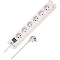 Brennenstuhl Multiprise Bremounta 6 prises, 300 cm, 3500 W, version française