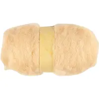 Creativ Company Laine cardée, couleur peau claire, 100g