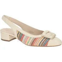 Gabor 81.526 Chaussures pour femmes - Escarpins à bride blanche NEU