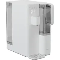 Klarstein filtre à eau VitalPour - Filtration par osmose inverse 5 niveaux, chauffage rapide, réservoir 5 L & carafe 1,5 L, installation facile, écran tactile, sécurité enfant