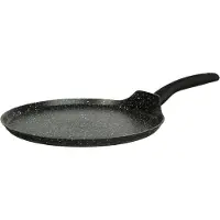 Secret De Gourmet 5five Simply Smart Crêpière Caractere, poêle, aluminium, plastique, noir, 28 cm, 124452