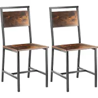 Vevor Chaises Salle à Manger Style Campagnard