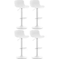 CLP lot de 4 tabourets de bar Almada