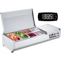 Vevor Saladette Réfrigérée à Poser 140 W