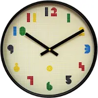 NXt - 7371 - Horloge Murale - 35cm - noir - Bit