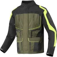 Berik Safari Veste textile de moto imperméable 3 en 1