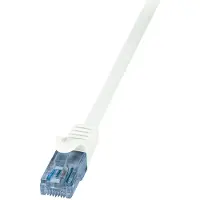 Logilink Professional CP3021U câble patch EconLine, cat. 6A, U/UTP, 0,5 m, blanc