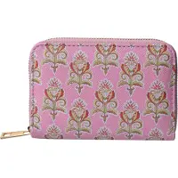 Clayre & Eef Porte-documents 10x15 cm Rosa Polyester