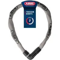ABUS Tresor 6807c/110 Chain Lock Argenté 110 cm