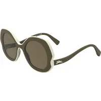 Longchamp Lo780s Woman Sunglasses Vert Medium Green 8/CAT2 Femme
