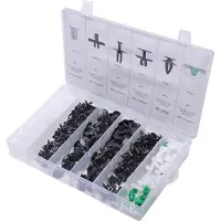 SW-Stahl S8026 Assortiment de clips de fixation, 290 pièces