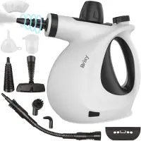 Nettoyeur vapeur - Nettoyeur vapeur à main - Nettoyeur de taches - Sol, salle de bain, cuisine - Nettoyeur de tapis - 1050w