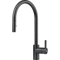 Franke Mitigeur avec douchette noir - - 820479SBVL - eos neo j
