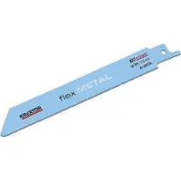 Kreator Lame de scie sabre à métal 150 mm - 2 pièces