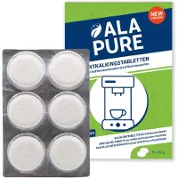 Alapure Pastilles de détartrage Compatibles avec Miele FashionMaster 6pcs x 50gr.