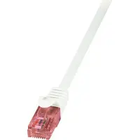 2Direct Logilink câble réseau (rj45) cat6 u utp blanc 100m gmbh cq2031u