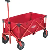 Coleman Multi-purpose Folding Cart Rouge