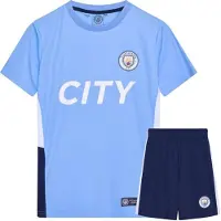 Manchester City Kit de football domicile 22/23 enfant