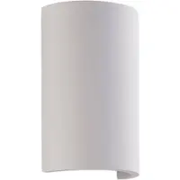 LINDBY Applique Murale , Jenke, Blanc, Salon / séjour, Plâtre / argile, Moderne