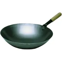 Bartscher Wok en acier fond rond | 36cmØ