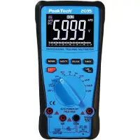 Peaktech Multimètre, numérique, 1kV, 20MHz, 60MOhms (CAT III 1000V, CAT IV 600V)