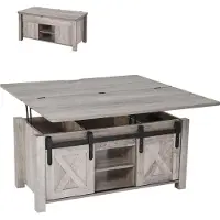 Vevor Table basse à plateau relevable rectangulaire