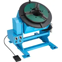 Vevor Positionneur de Soudage Rotatif Charge Horizontale 500 kg Table Tournante de Positionnement de Soudage 400 W pour Découpe