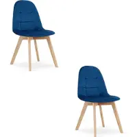 Leobert Chaise Valora BORA x2 | Lot de 2 chaises à usage général