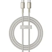 Baseus USB-C to USB-C Cable Tungsten Gold, 100W, 5A, 1m, Gold P10319800G21-00