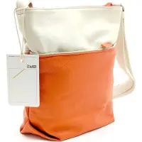Zwei Sacs à main 'Jana' beige clair / orange