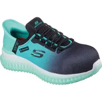 SKECHERS Work Slip-Ins teal (S1, 41)
